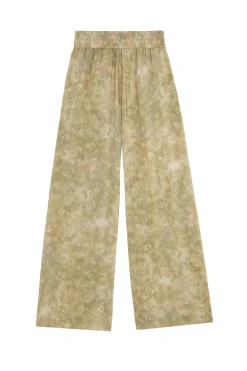 Ada, hope print silk pants