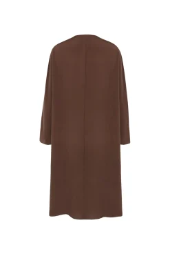 Agnes, camisa en seda ciruela