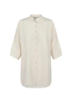 Alba, vanilla silk shirt