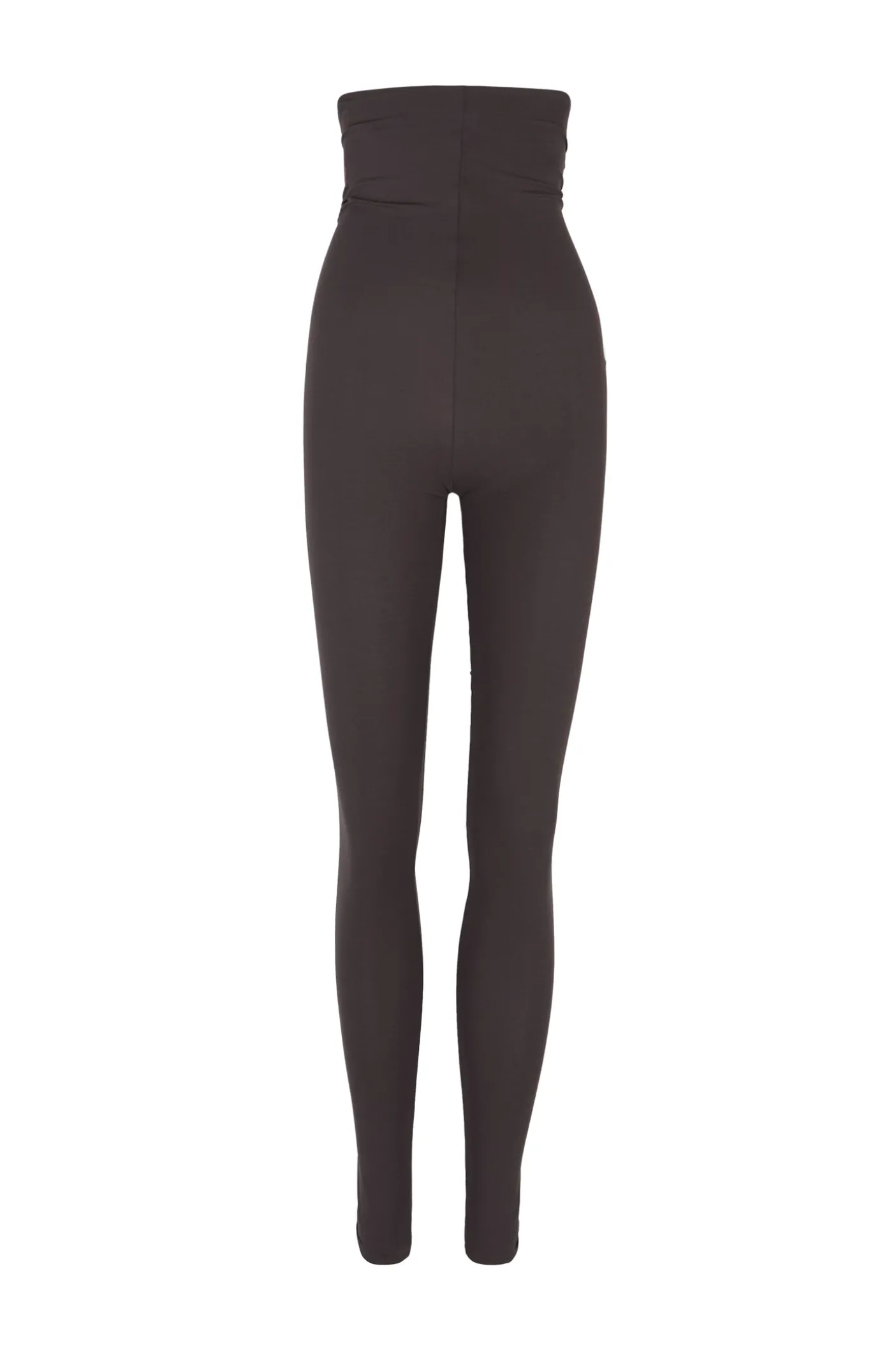 Alice, leggings en cupro stretch grafito