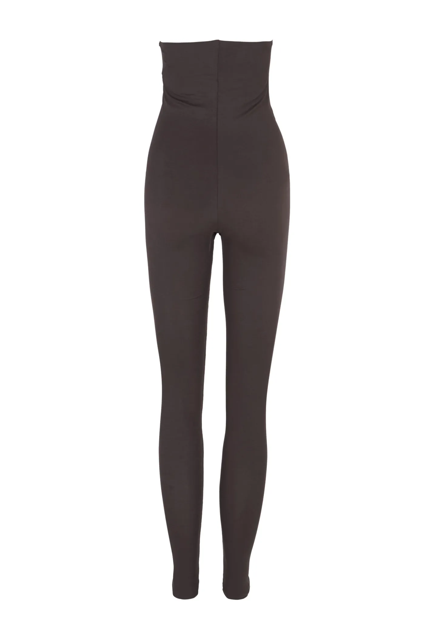 Alice, leggings en cupro stretch grafito