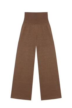 Alon, cinnamon linen and silk pants