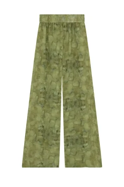 Amina, amantis print silk pants