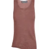 Antico, top de cañamo rosa