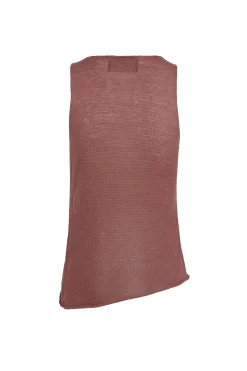 Antico, top de cañamo rosa