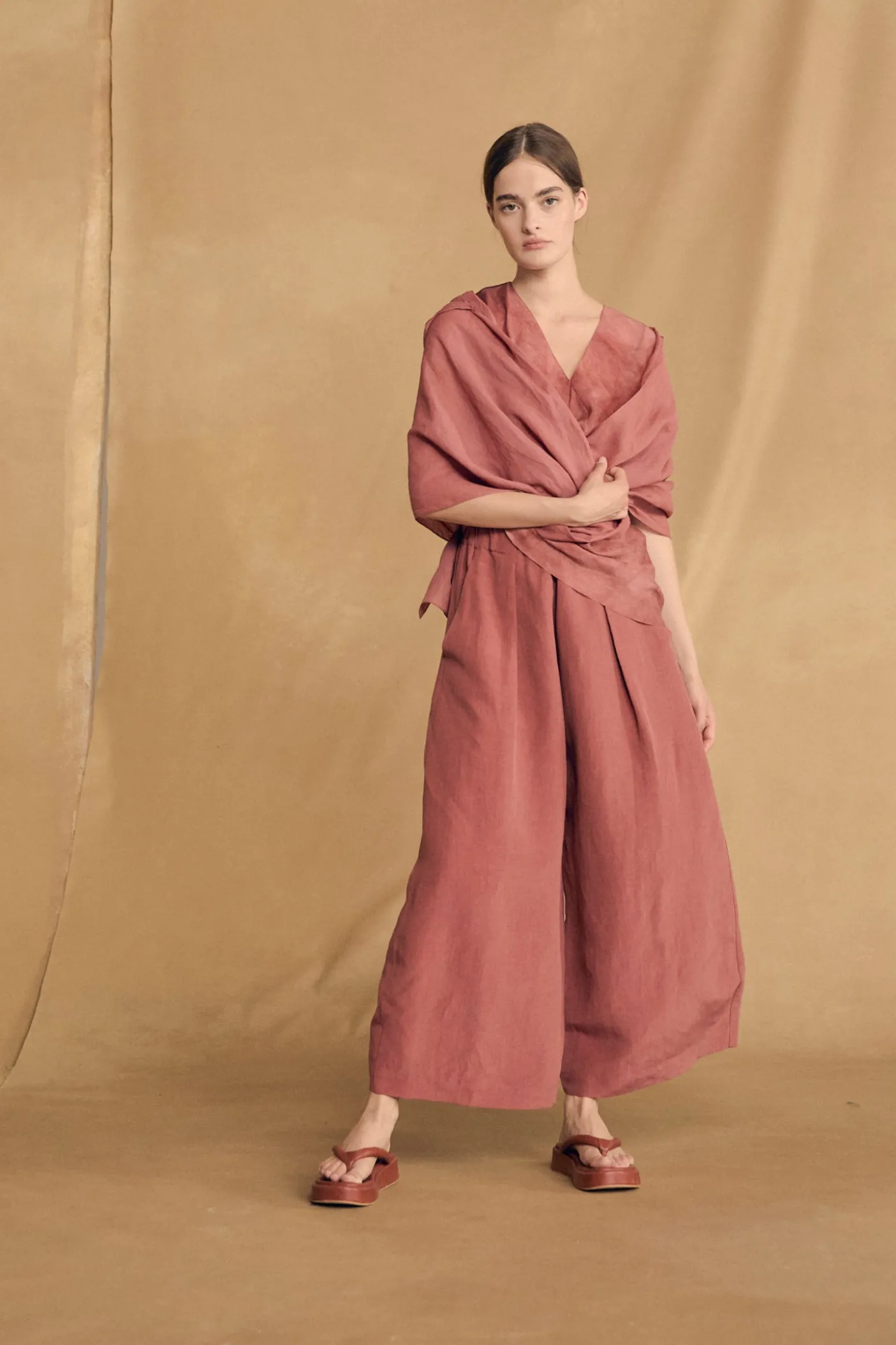 Arena, foulard con capucha fresa