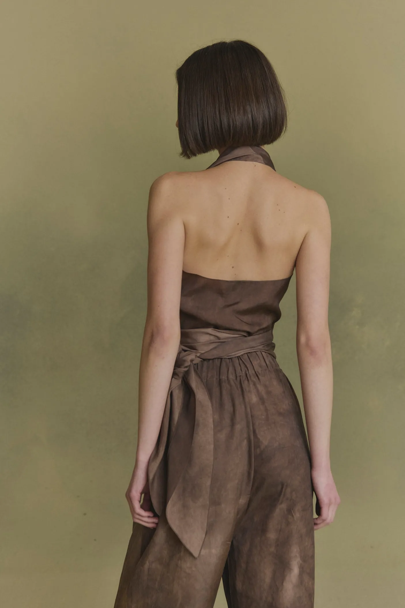 Ave, top halter cacao maltinto