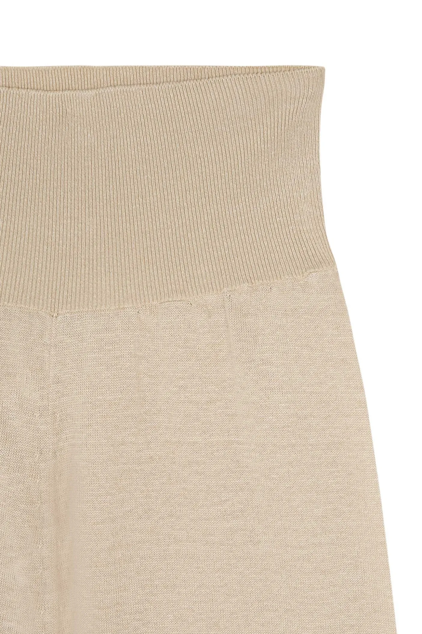 Botanica, pantalón en punto de lino crudo