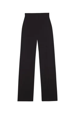Bowie, black high-waisted pants