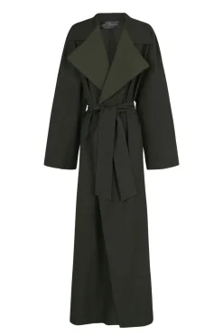 Camille, green coat