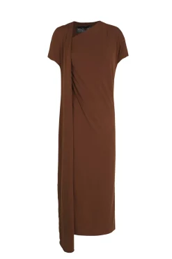 Canela, cinnamon wrap dress