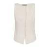 Canvas, ivory vest