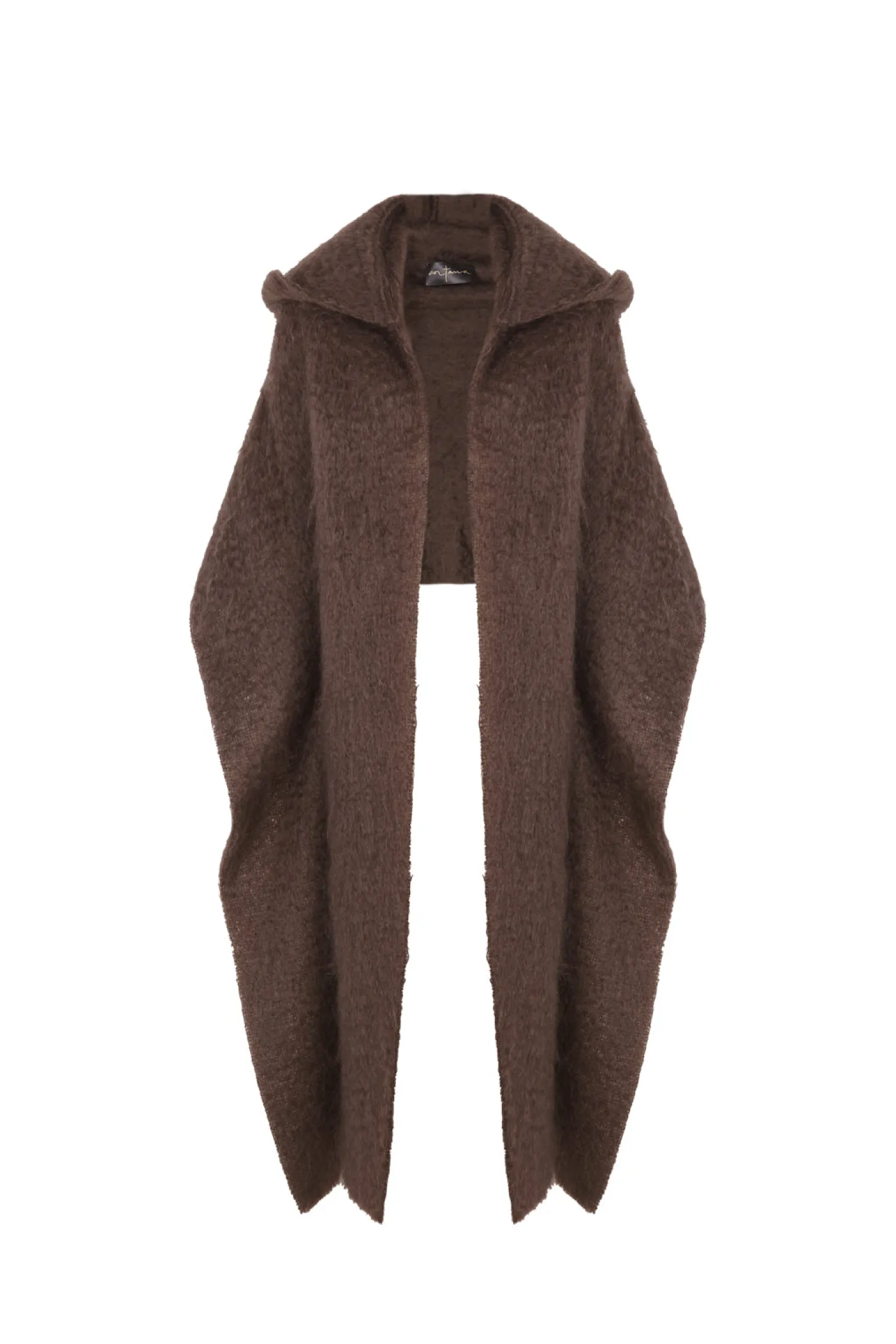 Ciel, capucha de mohair burdeos