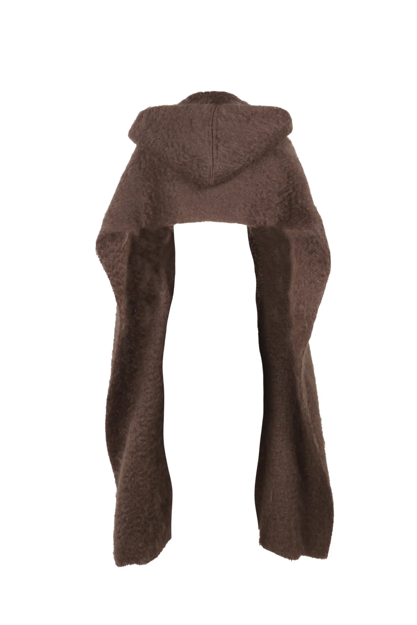 Ciel, capucha de mohair burdeos