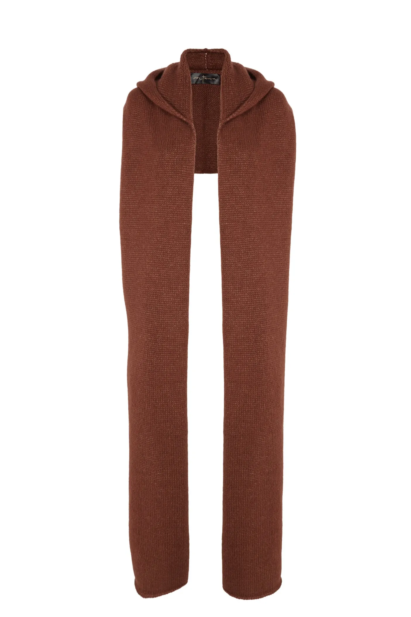 Circ, bufanda de baby alpaca y seda blush