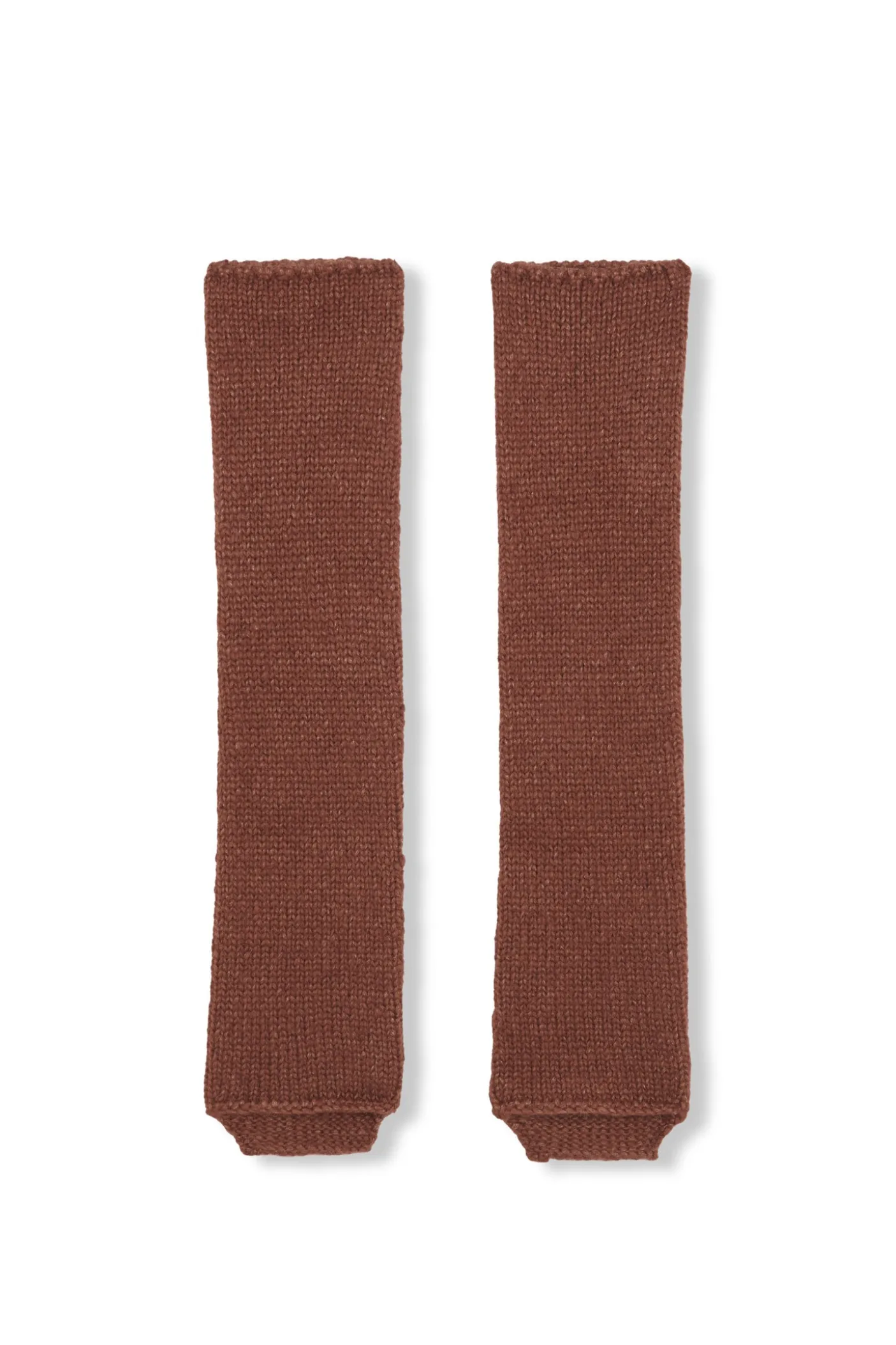 Circ, calentadores de baby alpaca y seda blush