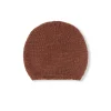 Circ, gorro de punto baby alpaca y seda blush