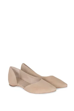Circe, bailarina en ante beige