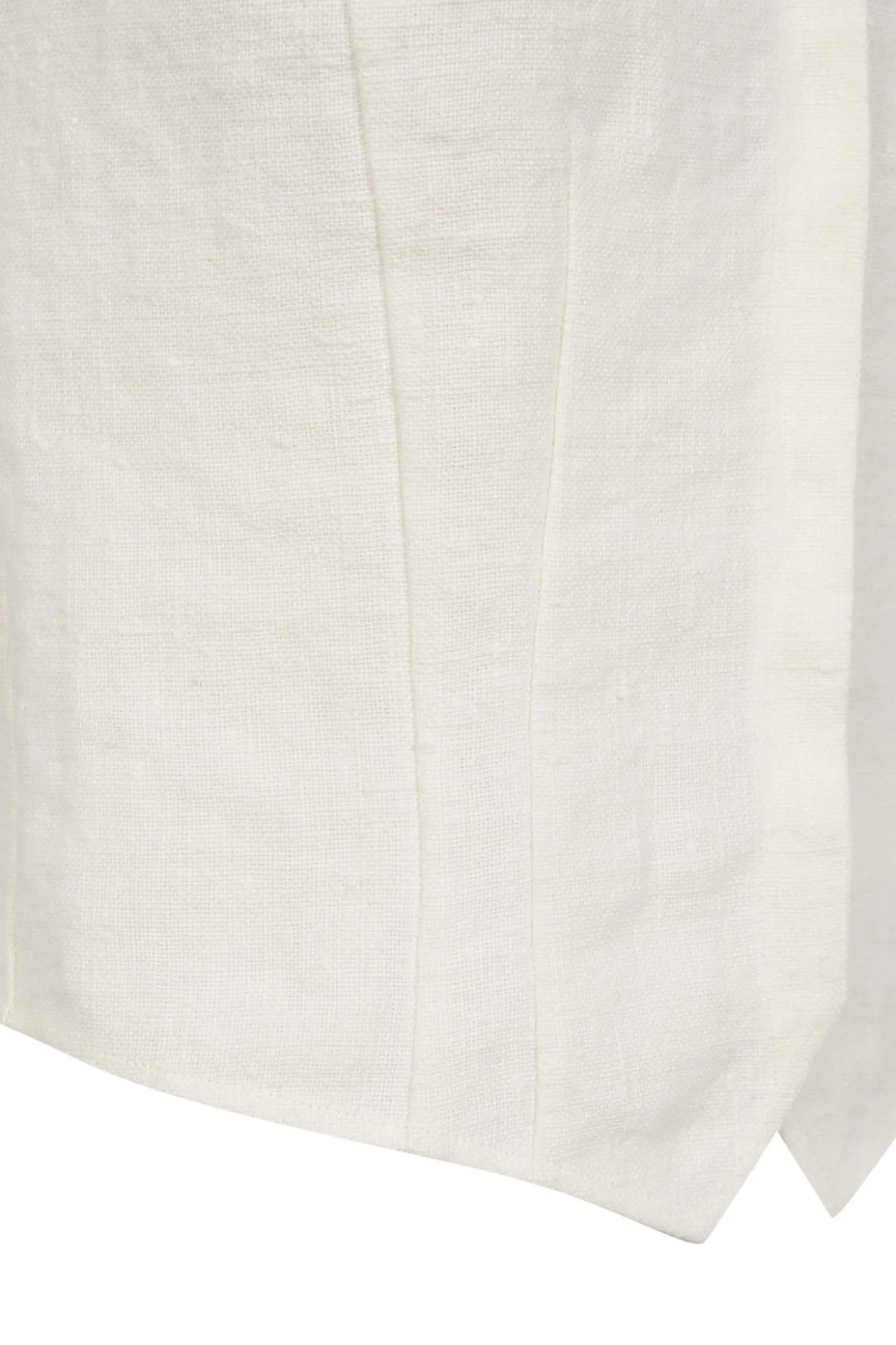 Costa, ivory linen vest
