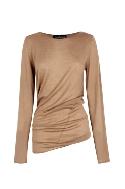 Daria, cocoa cashmere jumper