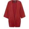Fiona, carmine red jacket