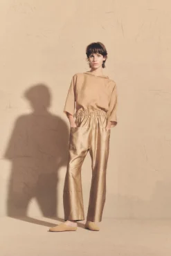Gaynor, pink sand pants