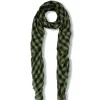 Giuseppe, green checked foulard