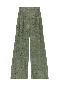 Irina, printed silk pants