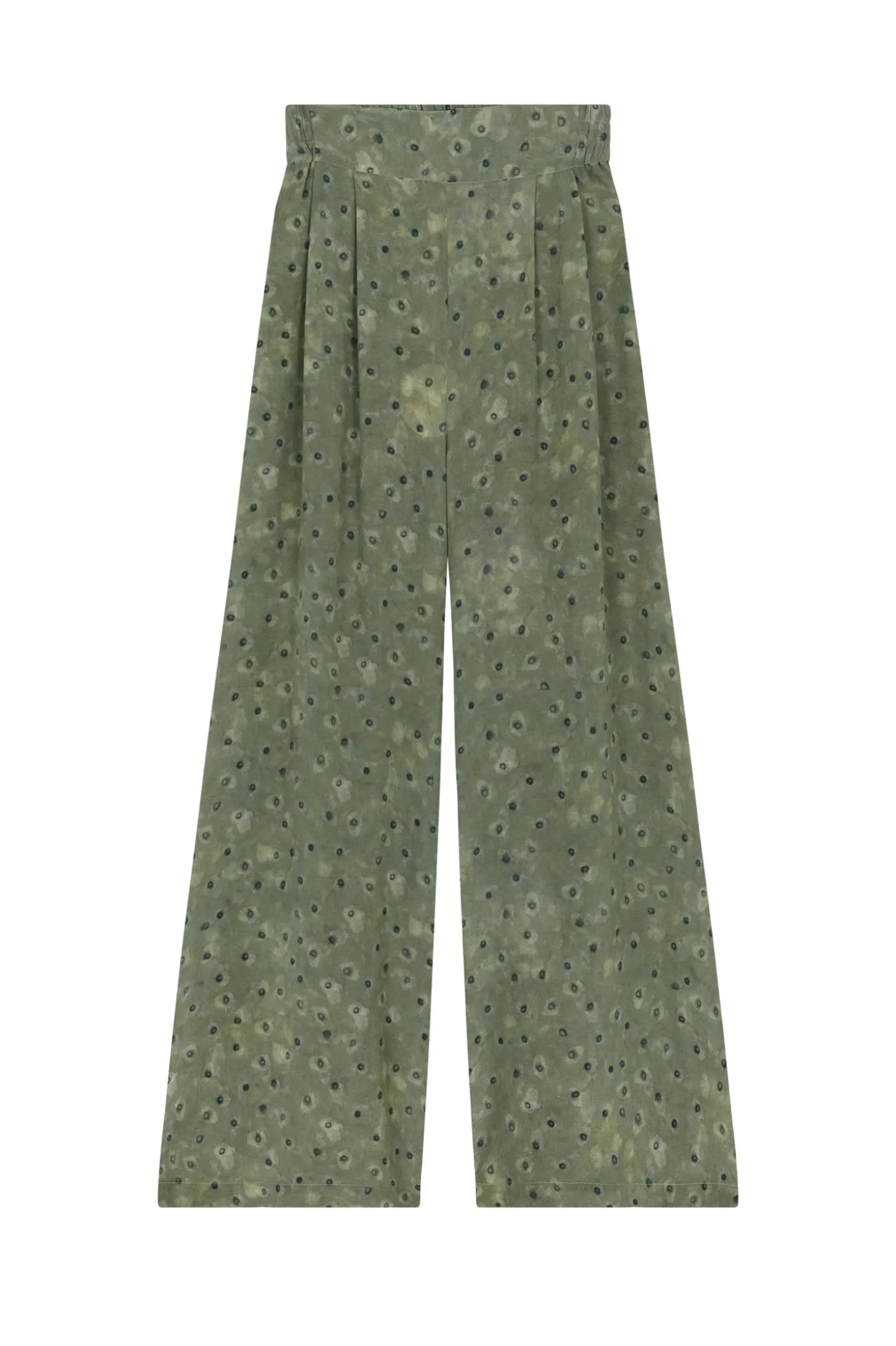 Irina, printed silk pants