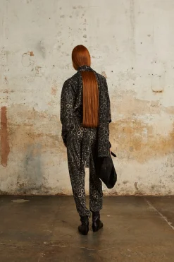 Irma, yasu print silk pants