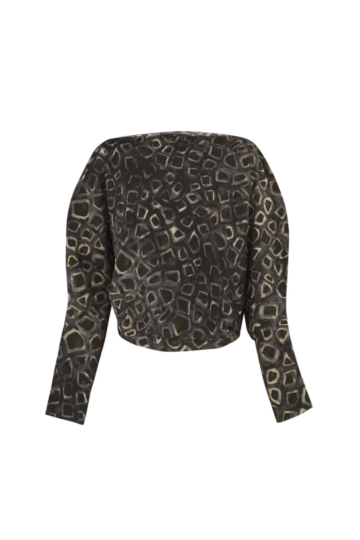 Irma, yasu print silk top