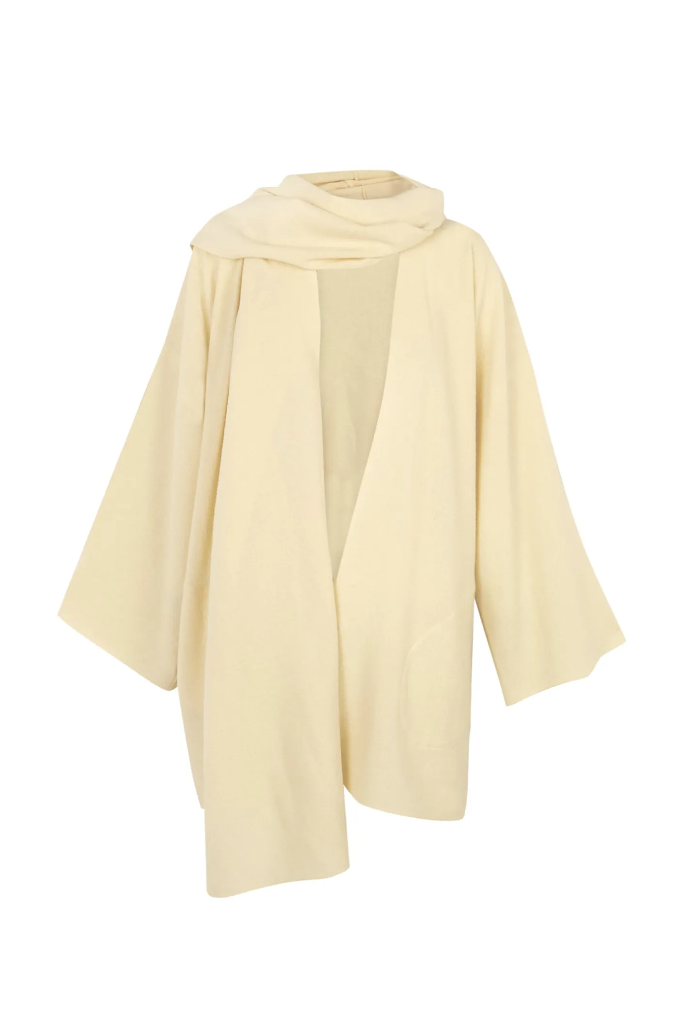 Jack, ivory yak wool jacket
