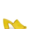 Janis, mules de ante amarillo
