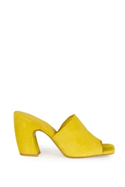 Janis, mules de ante amarillo