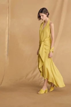 Janis, mules de ante amarillo