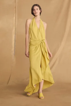 Janis, mules de ante amarillo