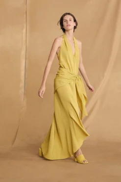 Janis, mules de ante amarillo