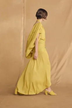 Janis, mules de ante amarillo