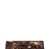 Jin 6, cinturon anudado de cuero bronce oscuro