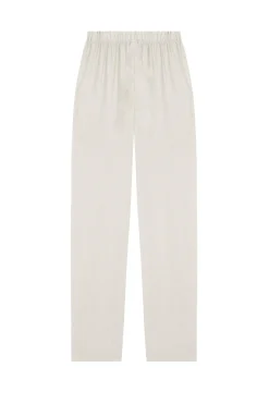 Josephine, silver silk pants