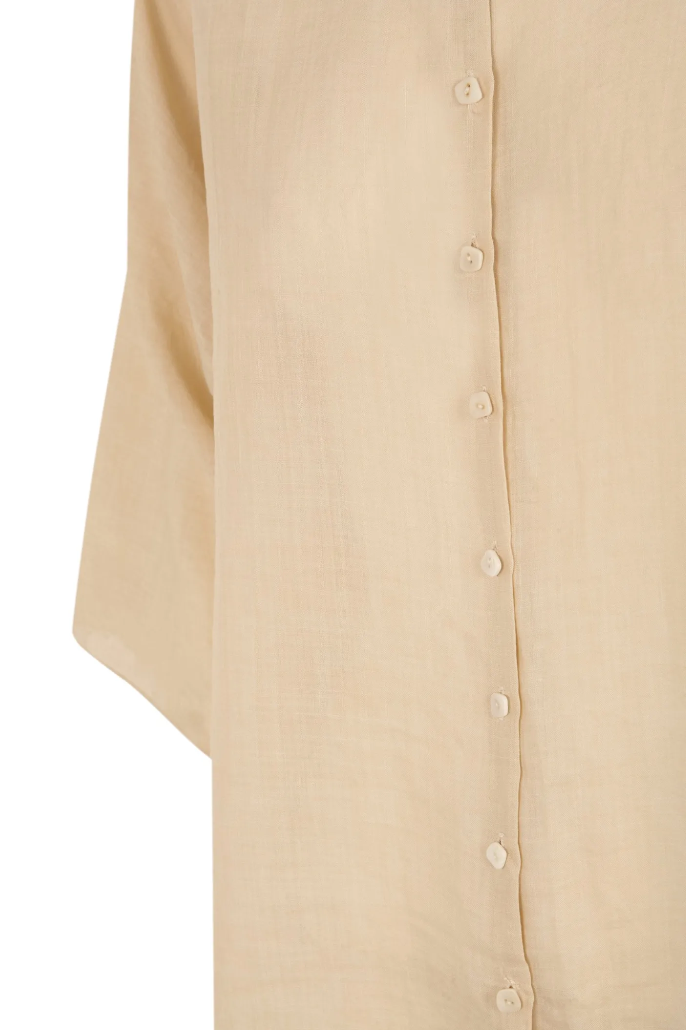 Jules, camisa en ramio beige