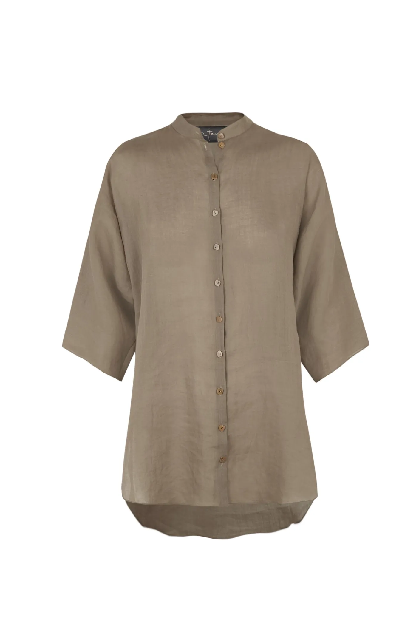 Jules, camisa en ramio vison
