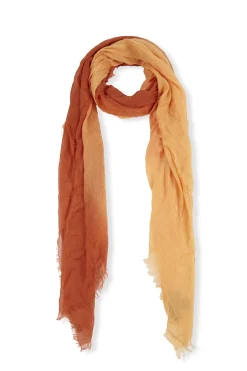 Jules, foulard tricolor naranja