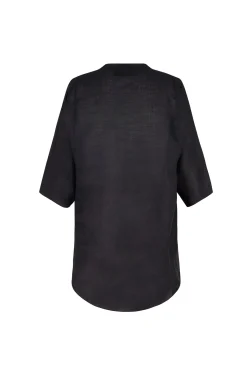 Jules, top en ramio gris humo