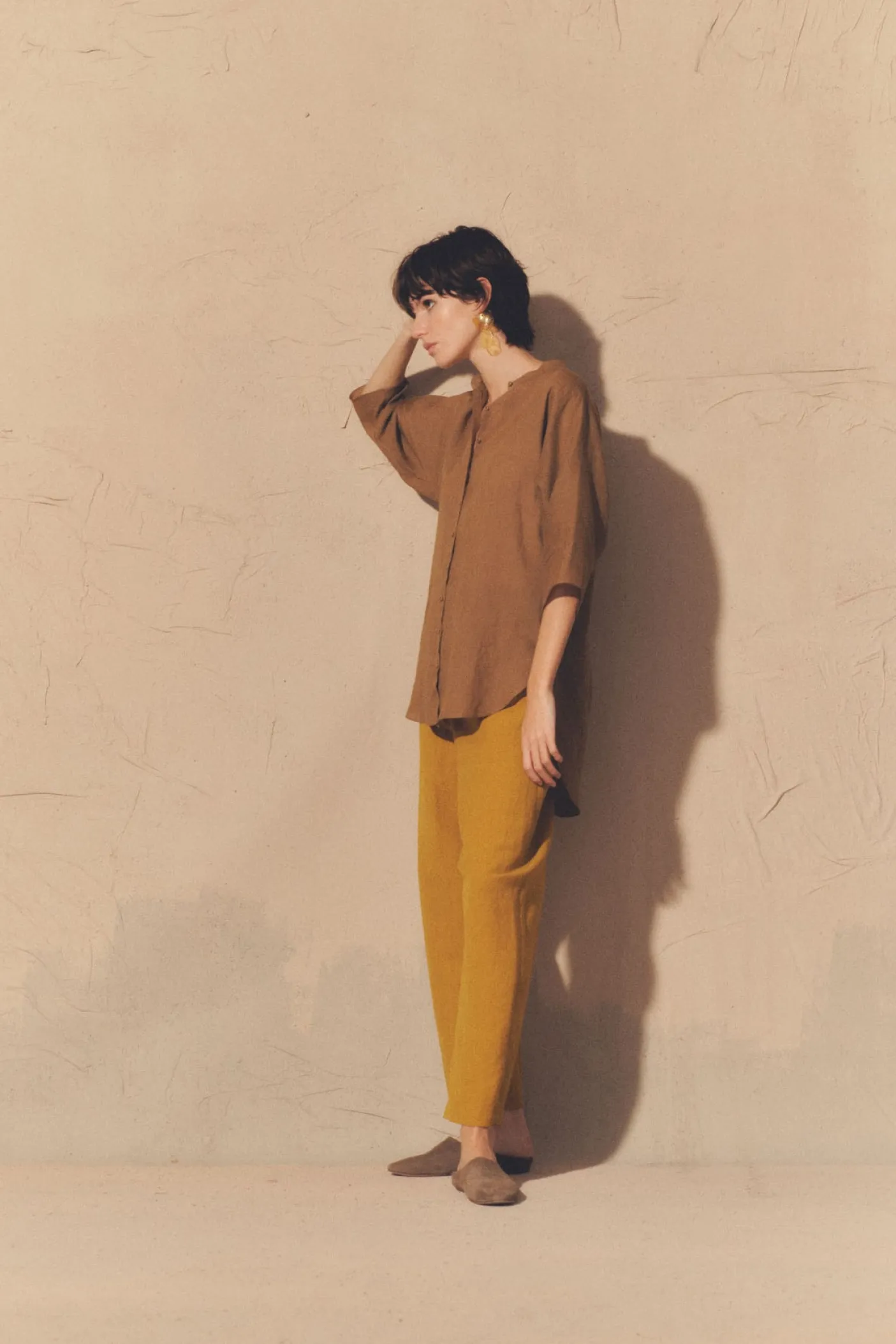 Jules, top en ramio rojo