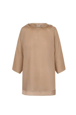 Juno, pink ramie top