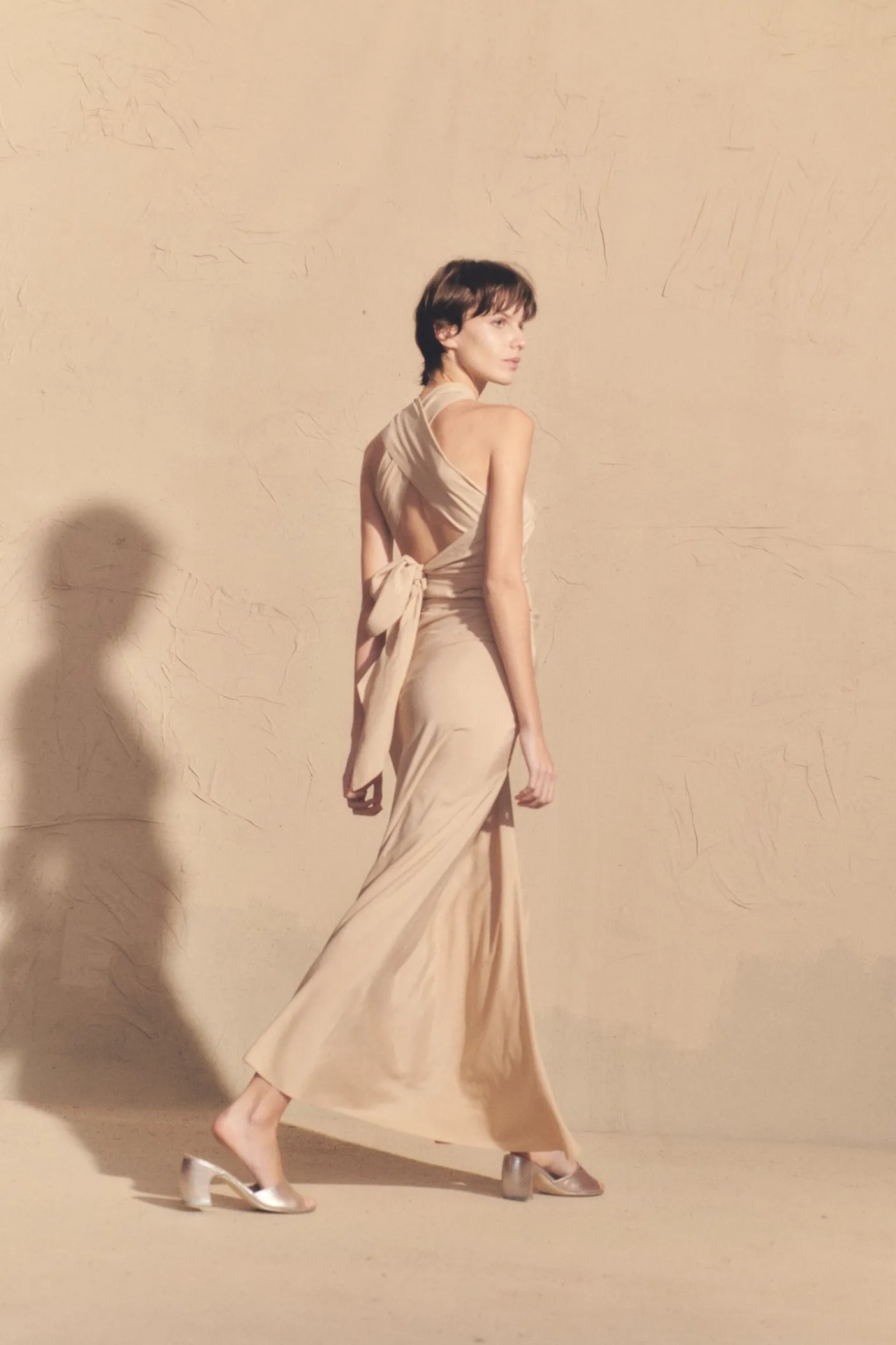 Juno, sandalia plata
