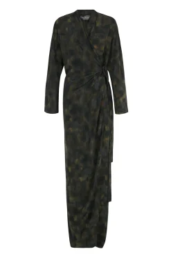 Karlie, klimt print silk dress