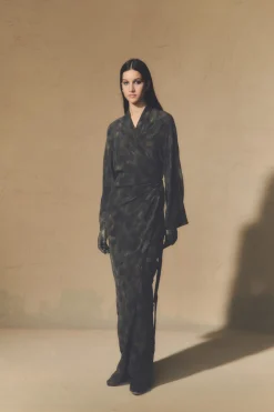 Karlie, klimt print silk dress