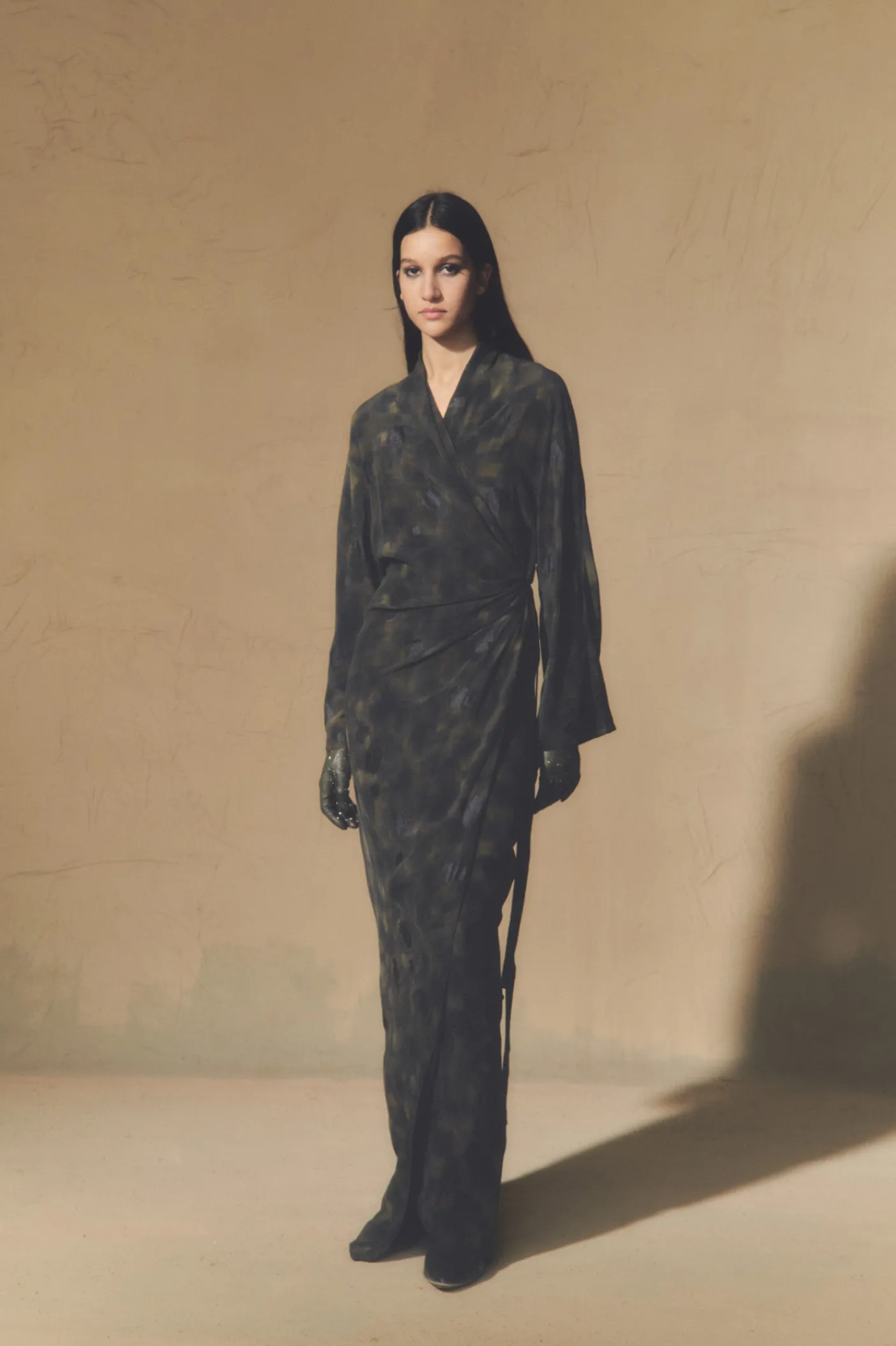 Karlie, klimt print silk dress